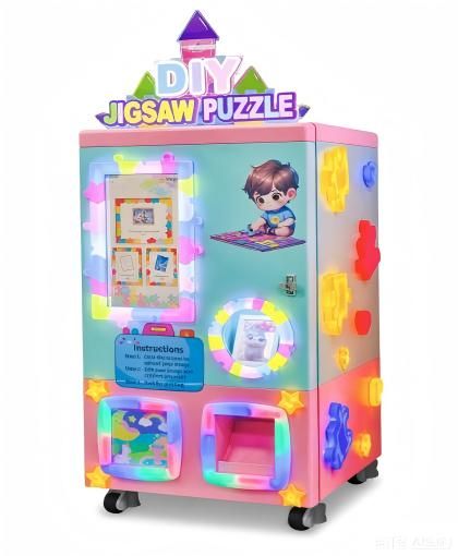 自動印刷パズル販売機
